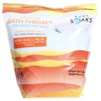 Pure Soaks Bath Therapy Salts - Sore Muscle Relief 3.75kg